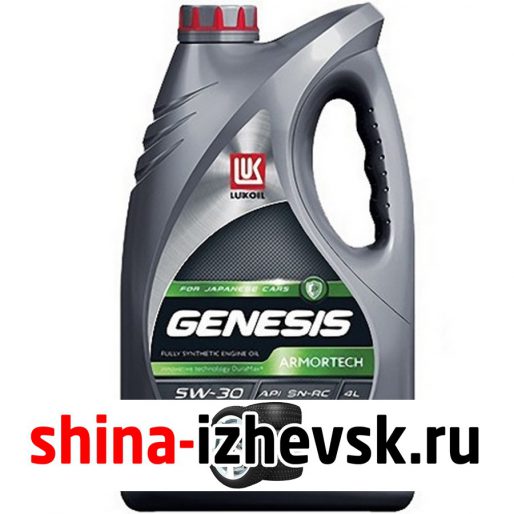 Моторное масло для автомобиля Lukoil Genesis Armortech JP 5W30 4л в Ижевске